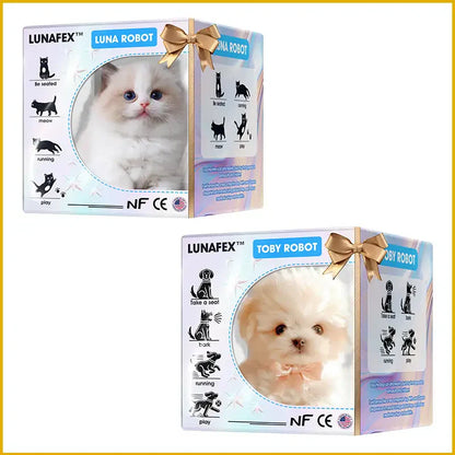 [LunaFex® Official Store] LUNA the Robot Cat 😺& 🐶TOBY the Robot Dog – Perfect Pet Duo for Kids & Family – 🎊Last Day for Sale!