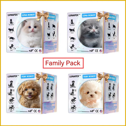 [LunaFex® Official Store] LUNA the Robot Cat 😺& 🐶TOBY the Robot Dog – Perfect Pet Duo for Kids & Family – 🎊Last Day for Sale!